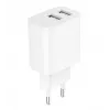 Ładowarka Gembird TA-UC-2A12-01 Wewnętrzna AC 2.4A 2 USB Biała