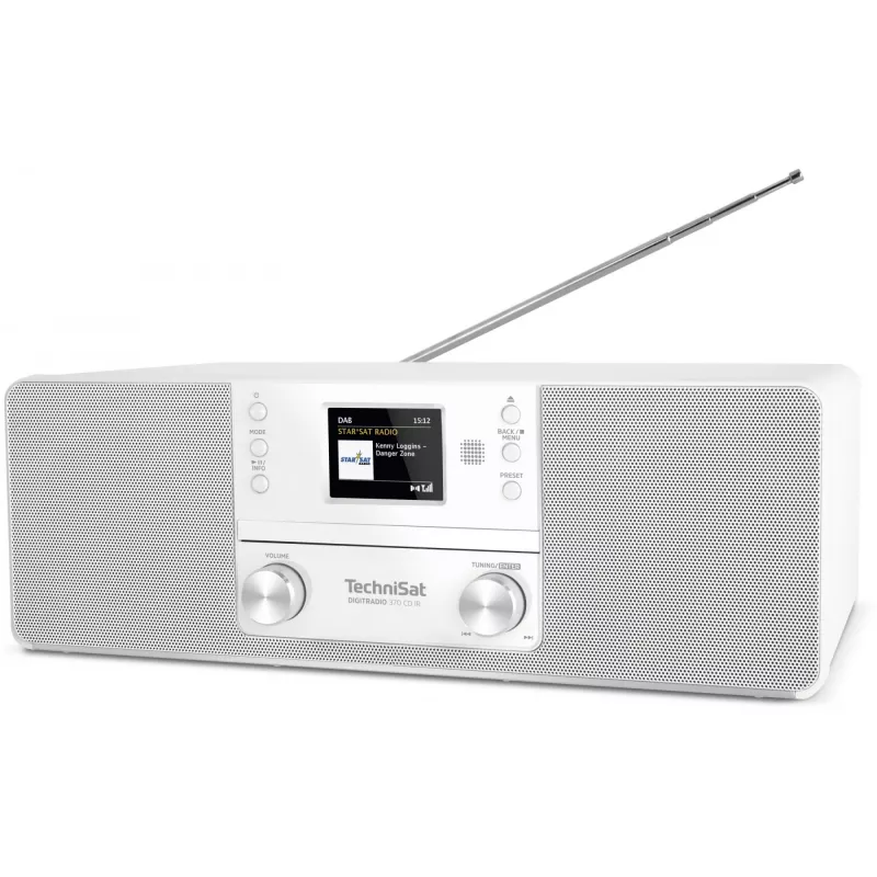 TechniSat DigitRadio 370 CD IR DAB radio Cd / MP3-Player cyfrowy odtwarzacz radio internetowe Bluetooth-Audio Receiver 10Watt