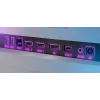 LORGAR 34MP1, UWQHD MiniLED Gaming Monitor Pro, 34'' (3440*1440) VA zakrzywiony monitor, czarny/mlecznoszary
