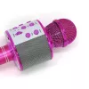 Mikrofon MANTA MIC11-PK Różowy — przewodowy jack 3,5 mm, lekki ręczny