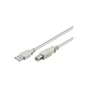Kabel USB 2.0 Diverse (podwójnie ekranowany, szary) (50953)