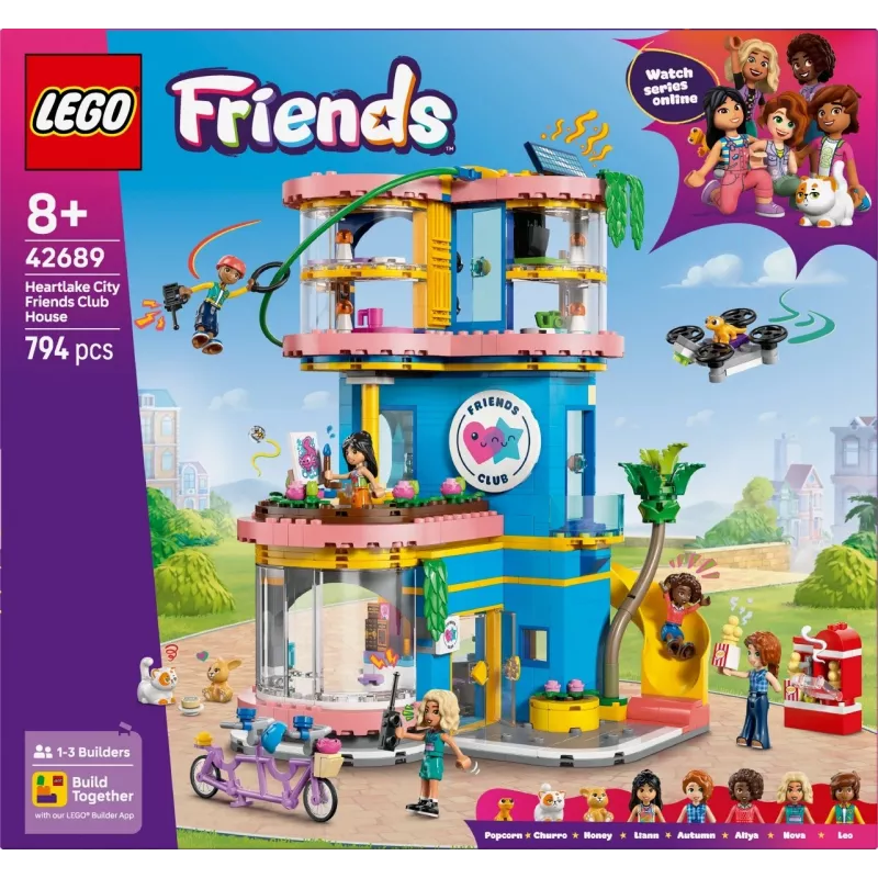 Klocki Friends 42689 Klub Przyjaciół Heartlake City