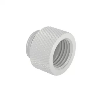 Przedłużka prosta Barrow G1/4 cala, gwint wewnętrzny na zewnętrzny 10 mm, biała (TNYZ-G10 w)
