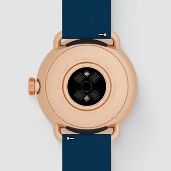 Withings ScanWatch 2 - Watch with ECG, Heart Rate, SpO2, Activity and Sleep Tracking (38mm, Niebieski Rose Gold)