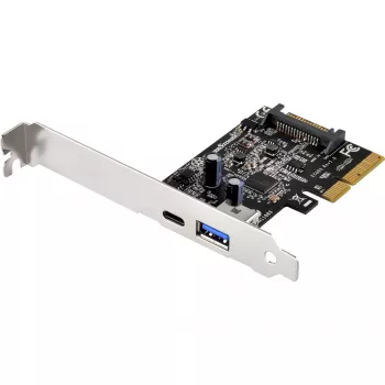 SilverStone ECU03 - adapter USB - PCIe 2,0 x2 Low Profile - USB-C 3,1 x 1 + USB-C x 1 (SST-ECU03)