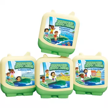 Clever Tonies: Zestaw The Sunspeed Explorers, Figurka do zabawy 4 Tonies