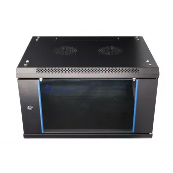 Szafa wisząca Extralink 6U 600x600 czarna