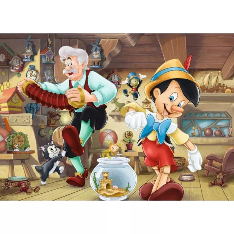 Puzzle Disney Collector's Edition - Pinocchio (1000 elementów)