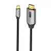 Kabel Vention USB-C na HDMI CRBBH — 2 m, 4K@60 Hz, czarny, USB-C na HDMI