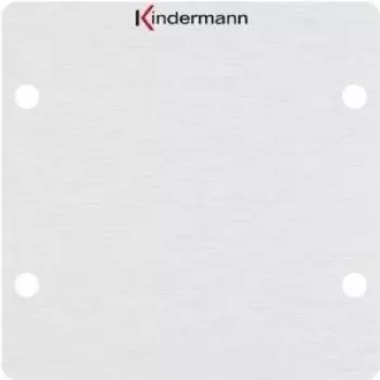 Płytka ścienna / osłona włącznika Kindermann 7444000500 Aluminium