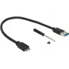 Obudowa SSD DeLOCK 42594 Czarny Srebrny M.2