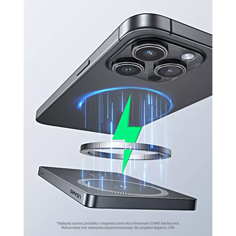 PowerBank 5000mAh 20W Induction MagSafe titan