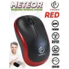 Bezprzewodowa mysz optyczna Rebeltec METEOR czerwona RBLMYS00049 USB