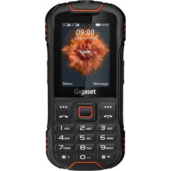 Gigaset GLX 8 Plus czarny pomarańczowy - 2.500 mAh - 6,1 cm
