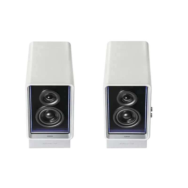 Edifier Aktywny Monitor Biurkowy z Ładowarką GaN | QR65 | 70 W | Biały | Łączność bezprzewodowa