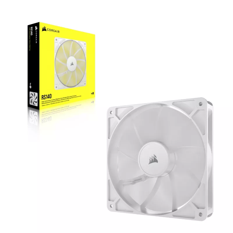 Wentylator Corsair RS140 14 cm Biały 330-1700 RPM
