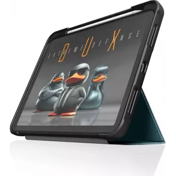 STM Dux Ultra Case | Apple iPad 11 (2025) / iPad 10,9 (2022) | ozean szary/transparent | STM-222-486KX-04 (STM-222-486KX-04)