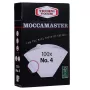 Filtr do kawy MOCCAMASTER 85022 — filtry papierowe, białe, opakowanie 100 szt.