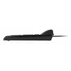 Przewodowa pełnowymiarowa klawiatura ASUS KU100, czarna, układ estoński, USB Type-A, kabel 2 m