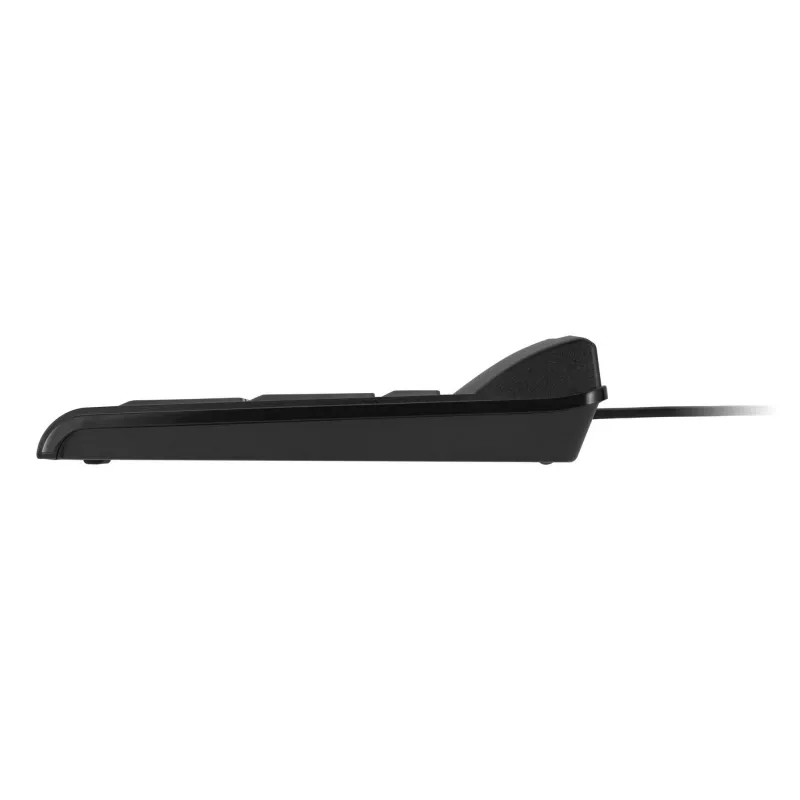 Przewodowa pełnowymiarowa klawiatura ASUS KU100, czarna, układ estoński, USB Type-A, kabel 2 m