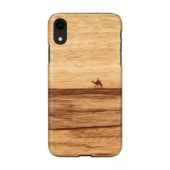 Etui na smartfona man and wood do iPhone XR — terra biały etui ochronne