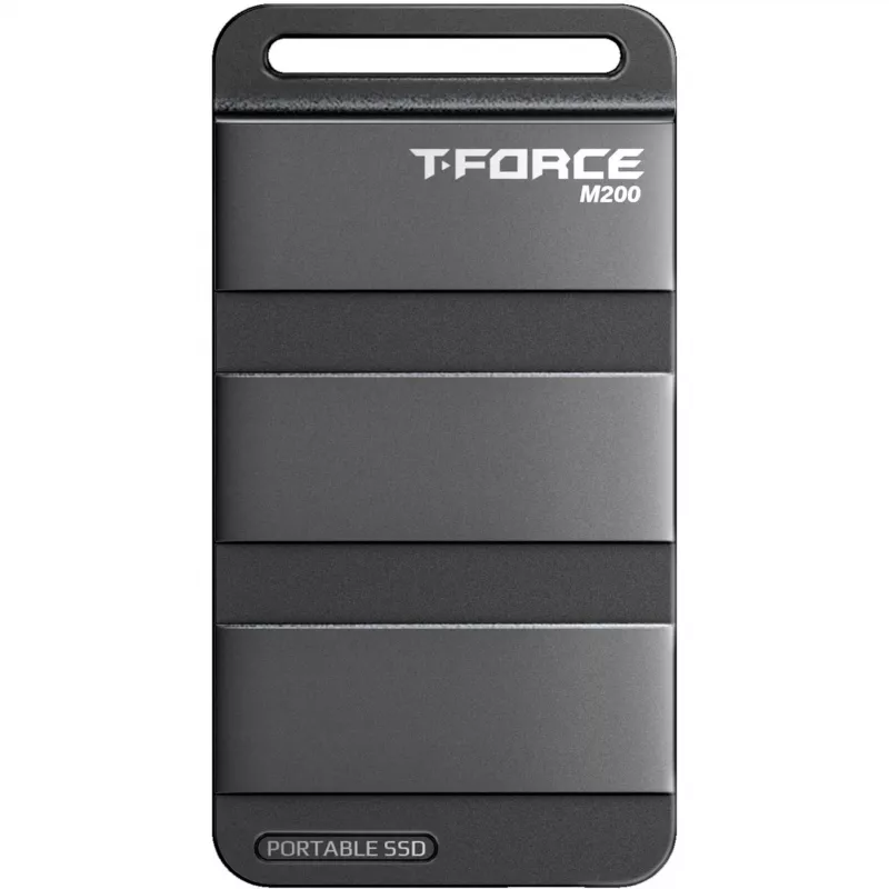 Team Group T-FORCE M200 - 1000 GB - USB Type-C - USB 3.2 Gen 2x2 - 2000 MB/s - 20 Gbit/s - czarny