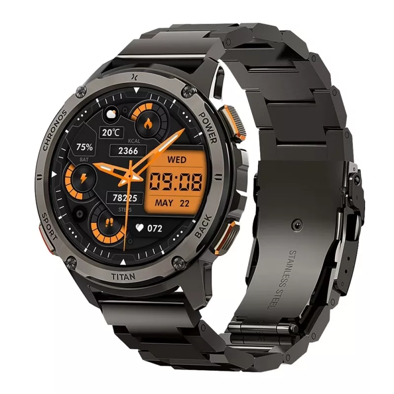 Smartwatch FW110 Titan Chronos czarny