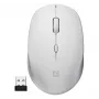 Bezprzewodowa mysz cichy klik AURIS MB-027 800/1200/1600 DPI biała