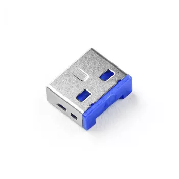Smartkeeper UL03PKDB blokada portu Blokada portu + klucz USB Typ-A Niebieski 6 szt.
