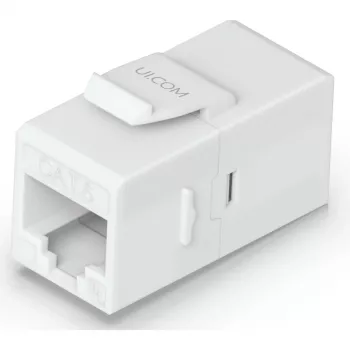 UBIQUITI CAT6 KEYSTONE COUPLER, 12-PACK. PRZELOTOWY MODUŁ KEYSTONE CAT6 DO BEZSZWOWEGO ŁĄCZENIA ZAKOŃCZONYCH FABRYCZNIE KABLI ETHERNET