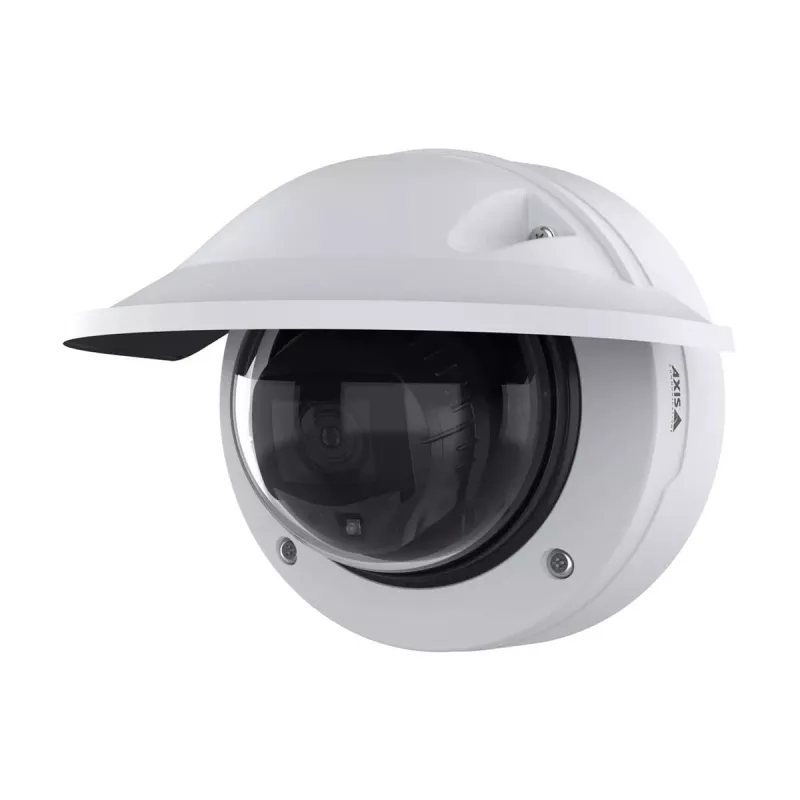 Kopułkowa kamera IP AXIS P3277-LVE — 2592×1944, 30 kl./s, sufit/ściana, wewnątrz i na zewnątrz, 1/2,8 cala CMOS, 104° HFOV