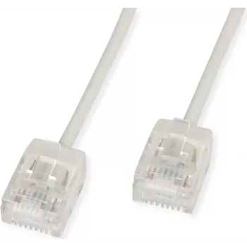 ROLINE UTP kabel krosowy Cat.6A Ultra- kurzer RJ45 szary 2m - Network - UTP (21.15.4402)