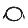 Kabel sieciowy Extralink LAN Patchcord Kat.5e RJ-45 2m Czarny