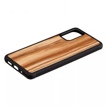 Etui na telefon man and wood Galaxy S20+ cappuccino czarny – ochronne etui na smartfona