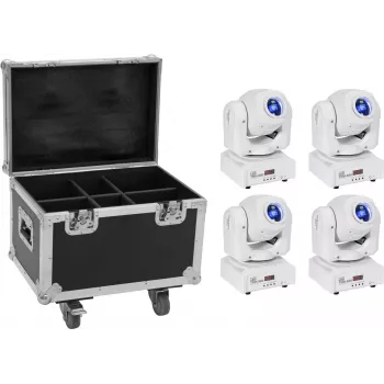 Moving head spot EUROLITE TMH-S60 4x LED z walizką transportową