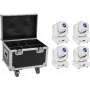 Moving head spot EUROLITE TMH-S60 4x LED z walizką transportową