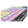 Mechaniczna pełnowymiarowa klawiatura LogicKeyboard LKB-PT-TPC, USB + Bluetooth, układ QWERTZ niemiecki, czarna