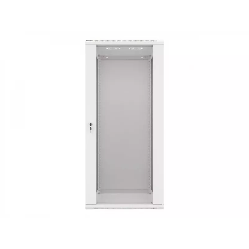 Szafa rackowa wisząca Lanberg 19'' 27U 600x600mm szara (drzwi szklane)