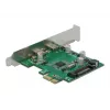 Karta PCI Express DeLOCK x1 na 2 x USB Type-C™ żeński
