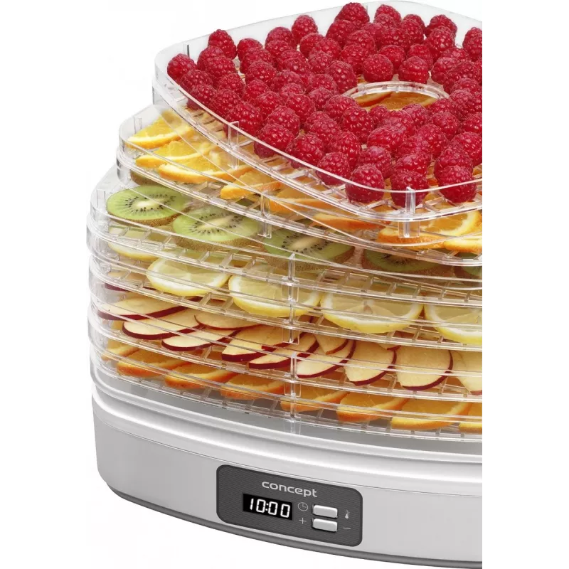 Suszarka do żywności Concept Solution SO2080, 260 W, biała, średnica tacki 25 cm