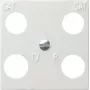 GIRA 025803 Płytka ścienna/Pokrywa przełącznika Biała (025803)
