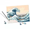 Zestaw do malowania Ravensburger CreArt ART Collection Wielka fala Hokusai 23690 — zestaw artystyczny malowania po numerach