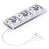 Zestaw wentylatorów 360mm ARGB PWM do chłodnic Jonsbo ZB-360 biały — 3x120mm PWM ARGB do chłodnic cieczy