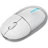 Mysz CANYON OnClick 24 BT/bezprzewodowa przezroczysta/biała