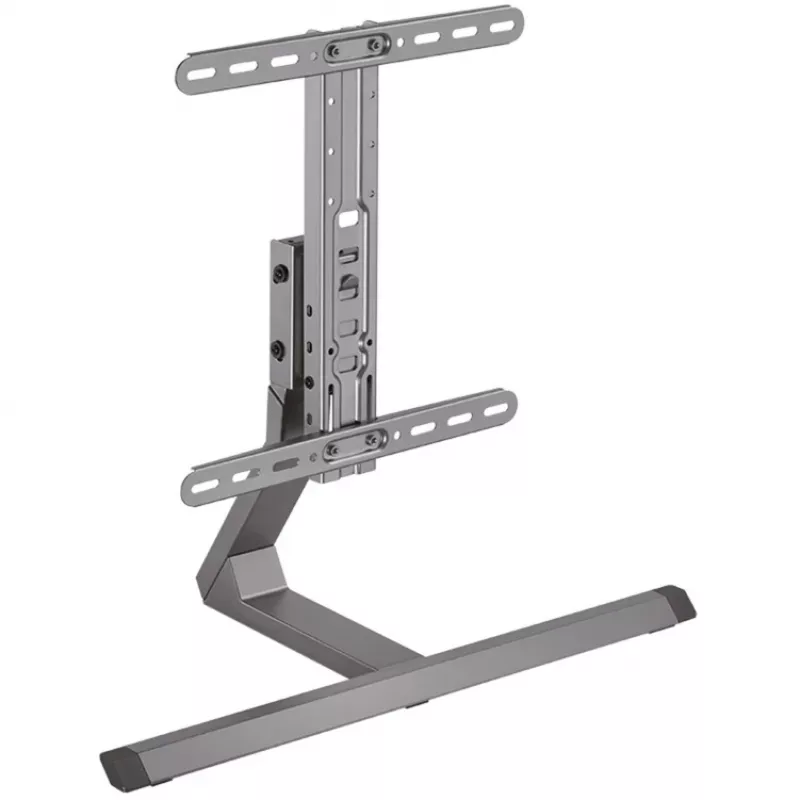 HAGOR HA - Podstawa - do wyświetlacza LCD - Srebrna - Rozmiar ekranu: 81-140 cm (32-55) - Interfejs montażowy: do 400 x 400 mm - Mocowanie na biurko (8700)