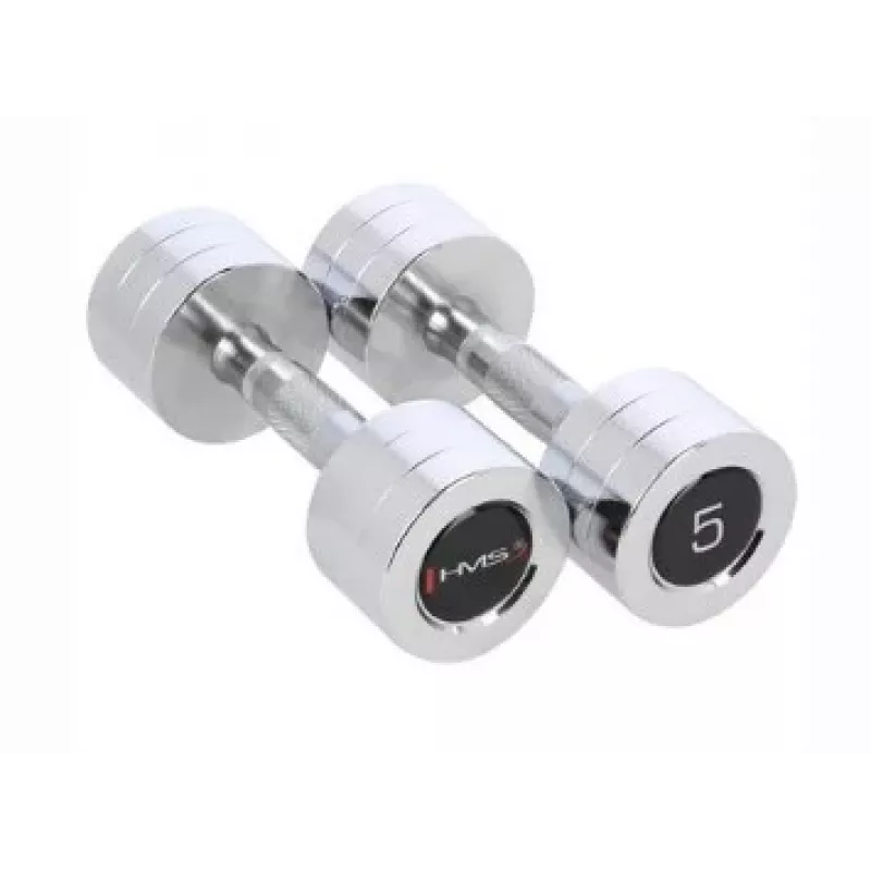 HMS Fitness CHD05 hantle stałe 5 kg 2 szt.