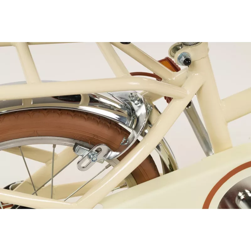 Rower dziecięcy Toimsa 16 cali model TOI16231 Vintage Beige — koło 16 cali, rower dziecięcy