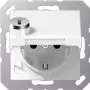 JUNG A 1520 BFKLSL WW - Typ F - Biały - Termoplast - IP44 - Uniwersalne - 250 V