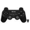 Gamepad VAKOSS GP-3925BK czarny bezprzewodowy RF analogowo-cyfrowy do PC i PlayStation 3, 12 przycisków, 2,4 GHz, nanoodbiornik