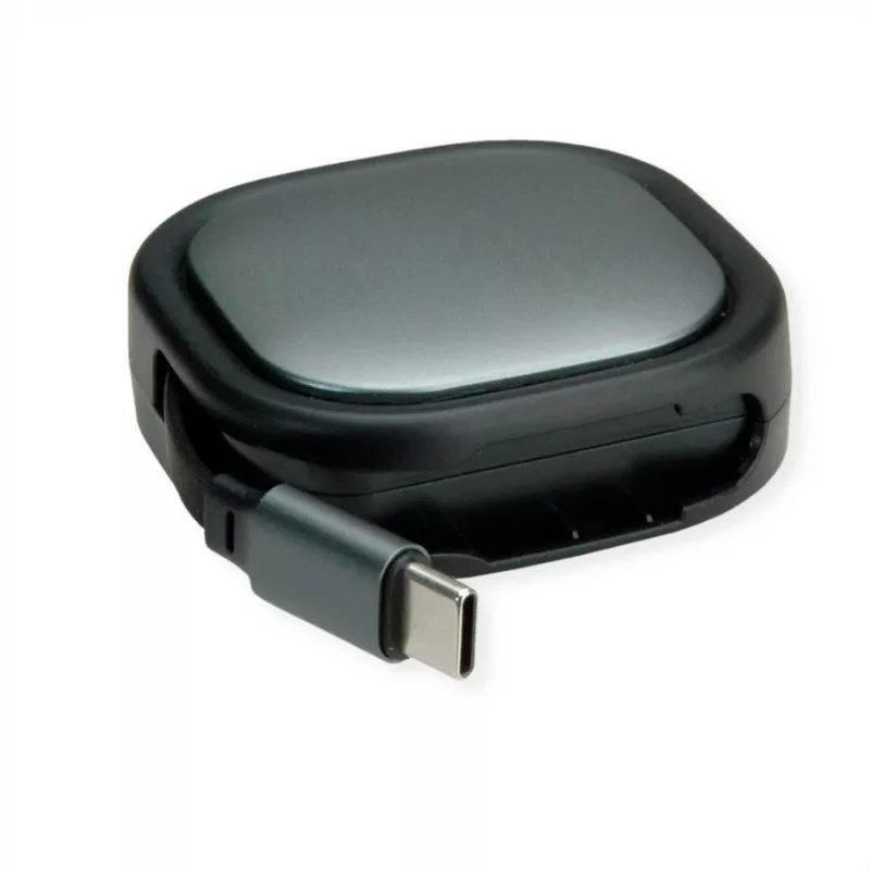 ROLINE USB2.0 zwijany kabel C-C ST/ST 1,2 m – kabel – cyfrowy/dane (11.02.8420)